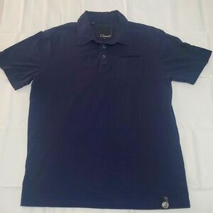 7 diamonds short sleeve pocket polo shirt
